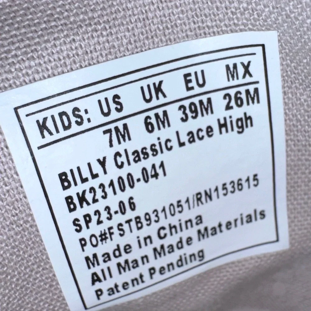 BILLY Footwear Kids' Classic Lace High Top Adaptive Zip-Around Rainbow Glitter‎